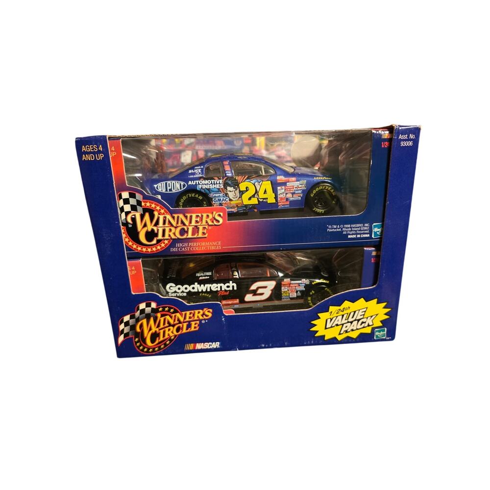 Winner's Circle 1:24 Value Pack Jeff Gordon Superman Dale Earnhardt 3 New Nascar